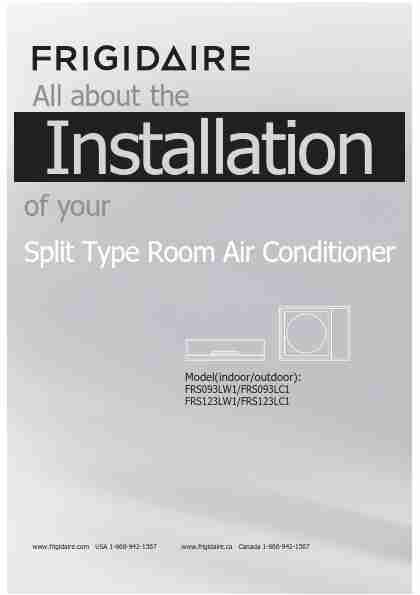 Frigidaire Air Conditioner FRS093LW1-page_pdf